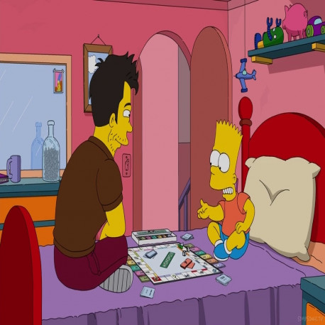 Simpsonu 28 Sezonas 8 serija, Lietuvių kalba