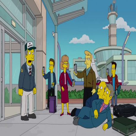 Simpsonu 32 Sezonas 8 serija, Lietuvių prof. kalba