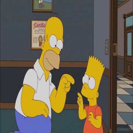 Simpsonu 23 Sezonas 8 serija, Lietuvių kalba