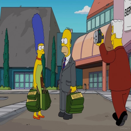 Simpsonu 28 Sezonas 5 serija, Lietuvių kalba