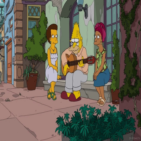 Simpsonu 28 Sezonas 7 serija, Lietuvių kalba